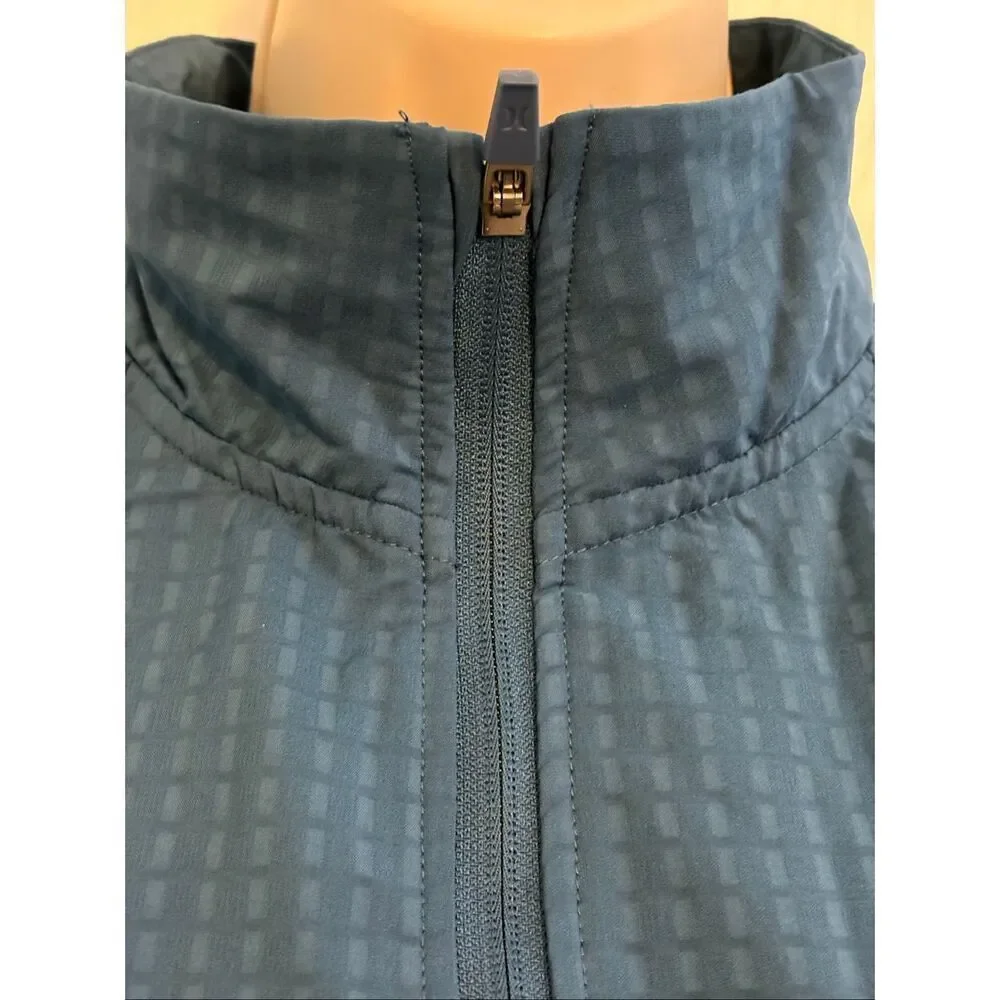 Small #Hurley Light Blue Windbreaker Jacket EUC Casual Outdoors Athletic #windbr - Picture 4 of 7